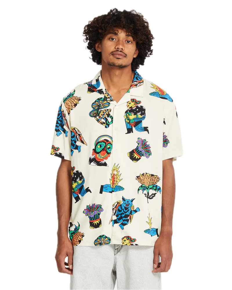 Koop de Volcom Featured Artist Bob Mollema SS Shirt veilig en snel bij Revert 95 online of kom hem checken in de winkel in Haarlem.