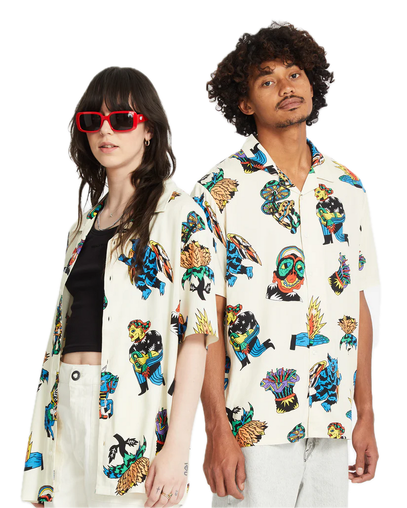 Koop de Volcom Featured Artist Bob Mollema SS Shirt veilig en snel bij Revert 95 online of kom hem checken in de winkel in Haarlem.