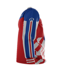 Rumble Speedshop Red Arrows Jersey rood moto-style jersey met pijl-design