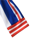 Rumble Speedshop Red Arrows Jersey rood moto-style jersey met pijl-design