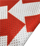 Rumble Speedshop Red Arrows Jersey rood moto-style jersey met pijl-design