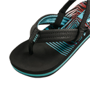 Reef Little Ahi Slipper Tropical Dream met waterbestendige synthetische strap, tropische print en geprint EVA voetbed met backstrap, verkrijgbaar bij Revert 95 Haarlem