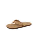 Reef Draftsmen Classic Tan heren slipper met full grain leather upper, stikselvrije liner en ingebouwde flesopener in de non-marking rubberen zool, verkrijgbaar bij Revert 95 Haarlem