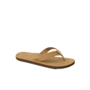 Reef Draftsmen Classic Tan heren slipper met full grain leather upper, stikselvrije liner en ingebouwde flesopener in de non-marking rubberen zool, verkrijgbaar bij Revert 95 Haarlem