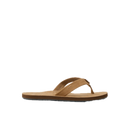 Reef Draftsmen Classic Tan heren slipper met full grain leather upper, stikselvrije liner en ingebouwde flesopener in de non-marking rubberen zool, verkrijgbaar bij Revert 95 Haarlem