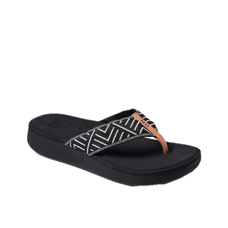 Koop de Reef Cushion Cloud TX Black Geo Ladies veilig en snel bij Revert 95 online of kom hem checken in de winkel in Haarlem.