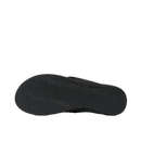 Reef Cushion Melody dames slipper in Black/Black met synthetisch leren upper, memory foam voering en gecushioned PU voetbed, verkrijgbaar bij Revert 95 Haarlem