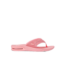 Reef Fanning dames slipper in Strawberry Suede met premium suède riem, high-rebound EVA voetbed, 360-graden luchtbel en ingebouwde flesopener, verkrijgbaar bij Revert 95 Haarlem