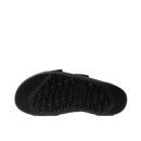 Reef Phantom Tradewind heren slipper in Black met verstelbare 2-band strap, Phantom Foam voetbed en gesculpteerde hogere zijwand, verkrijgbaar bij Revert 95 Haarlem