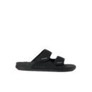 Reef Phantom Tradewind heren slipper in Black met verstelbare 2-band strap, Phantom Foam voetbed en gesculpteerde hogere zijwand, verkrijgbaar bij Revert 95 Haarlem
