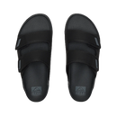 Reef Phantom Tradewind heren slipper in Black met verstelbare 2-band strap, Phantom Foam voetbed en gesculpteerde hogere zijwand, verkrijgbaar bij Revert 95 Haarlem