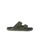 Reef Phantom Tradewind heren slipper in Camo Marble met verstelbare 2-band strap, Phantom Foam voetbed en gesculpteerde hogere zijwand, verkrijgbaar bij Revert 95 Haarlem