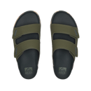 Reef Phantom Tradewind heren slipper in Camo Marble met verstelbare 2-band strap, Phantom Foam voetbed en gesculpteerde hogere zijwand, verkrijgbaar bij Revert 95 Haarlem