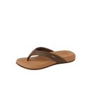 Reef Cushion Melody dames slipper in Chocolate Lion met synthetisch leren upper, memory foam voering en gecushioned PU voetbed, verkrijgbaar bij Revert 95 Haarlem