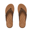 Reef Cushion Melody dames slipper in Chocolate Lion met synthetisch leren upper, memory foam voering en gecushioned PU voetbed, verkrijgbaar bij Revert 95 Haarlem