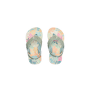 Reef Little Ahi kinderslipper in Tropical Floral met watervriendelijke bandjes, gecontoureerd EVA voetbed en rugband, verkrijgbaar bij Revert 95 Haarlem
