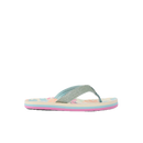 Reef Kids Ahi kinderslipper in Tropical Floral met watervriendelijke bandjes, gecontoureerd EVA voetbed en gasket voor stabiele pasvorm, verkrijgbaar bij Revert 95 Haarlem