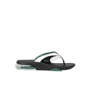 Reef Fanning + heren slipper in White/Black/Green met REEFlex EVA voetbed, 360 graden hiel airbag en ingebouwde flesopener in de herringbone rubberen zool, verkrijgbaar bij Revert 95 Haarlem