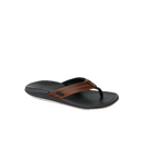 Reef Leather Offshore heren slipper in Tan met vol-grain waterbestendig leer, anatomische contour en non-marking rubberen buitenzool, verkrijgbaar bij Revert 95 Haarlem