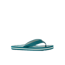 Reef Kids Ahi kinderslipper in Sage Stripe met watervriendelijke bandjes, gecontoureerd EVA voetbed en gasket voor stabiele pasvorm, verkrijgbaar bij Revert 95 Haarlem