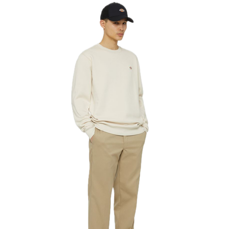 Koop de Dickies Oakport Sweatshirt Whitecap Gray veilig  en snel bij Revert 95 online of kom hem checken in de winkel in Haarlem.