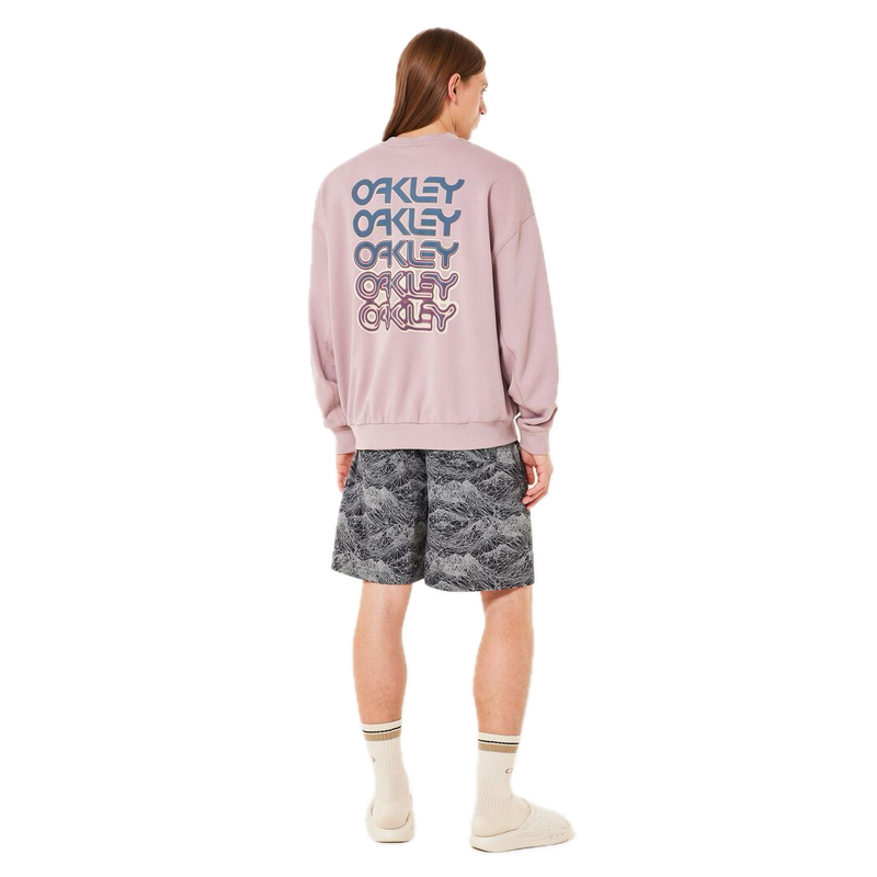 Koop de Oakley B1B Repeated Crewneck Sweatshirt veilig  en snel bij Revert 95 online of kom hem checken in de winkel in Haarlem.