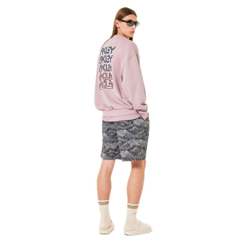 Koop de Oakley B1B Repeated Crewneck Sweatshirt veilig  en snel bij Revert 95 online of kom hem checken in de winkel in Haarlem.