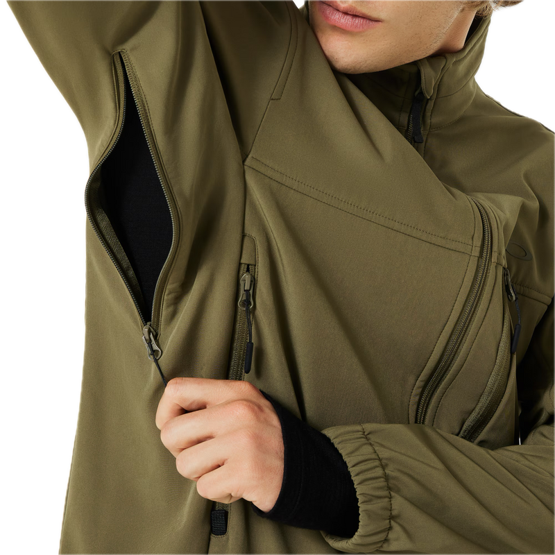 Oakley Wintertide Softshell Sweatshirt – technische softshell sweater met waterafstotende finish en Oakley-logo