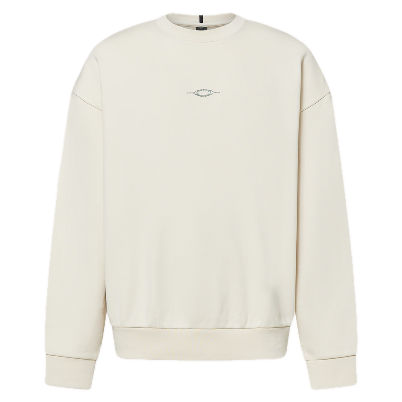 Oakley Stacked Metal Sweatshirt – crewneck sweater met metalen Oakley Stacked-logo op de borst