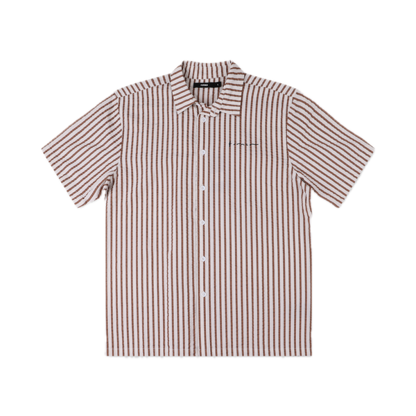 Koop de Former Vivian Seersucker SS Shirt Copper veilig en snel bij Revert 95 online of kom hem checken in de winkel in Haarlem.