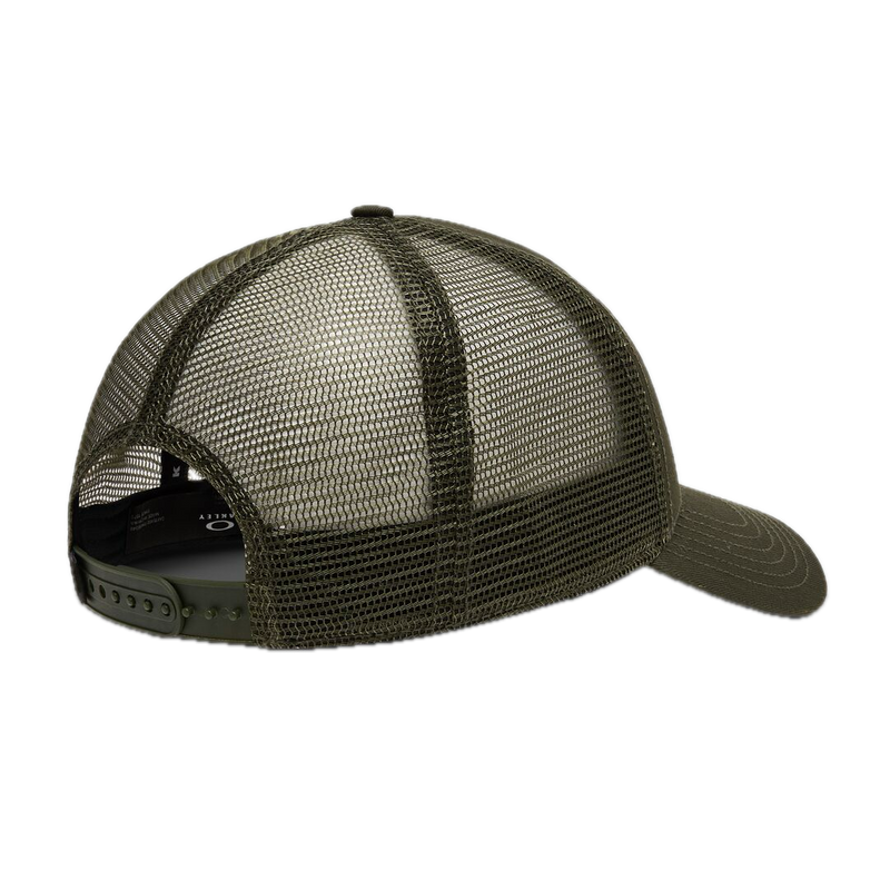 Koop de Oakley Trucker Ellipse Hat New dark Brush  veilig  en snel bij Revert 95 online of kom hem checken in de winkel in Haarlem.
