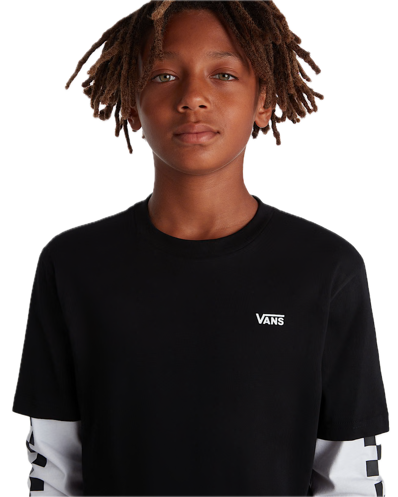 Vans Long Check Twofer Kids