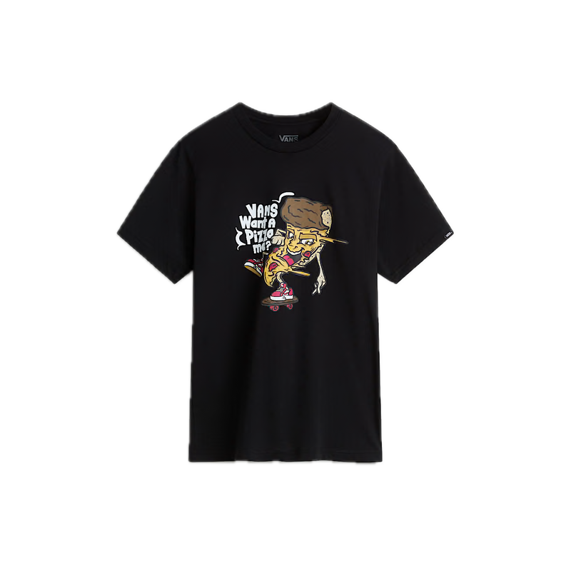 Koop het Vans Pizza Me T-shirt veilig en snel bij Revert 95 online of kom hem checken in de winkel in Haarlem.