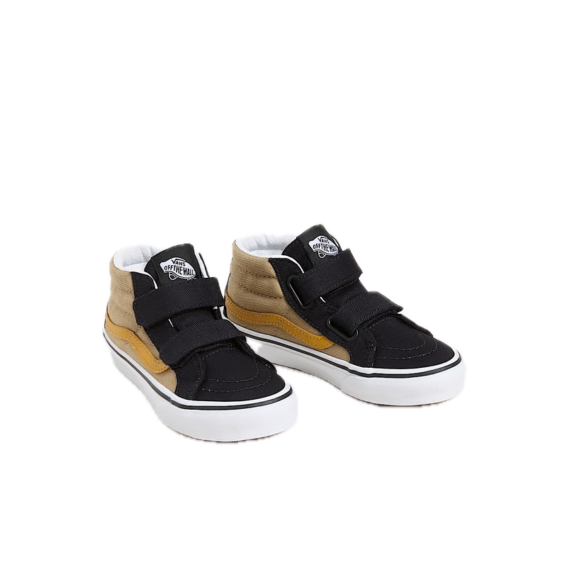 Koop de Vans Sk8-Mid Reissue Velcro Twill Tan Kids 4 tm 8 jaar veilig en snel bij Revert 95 online of kom hem checken in de winkel in Haarlem.