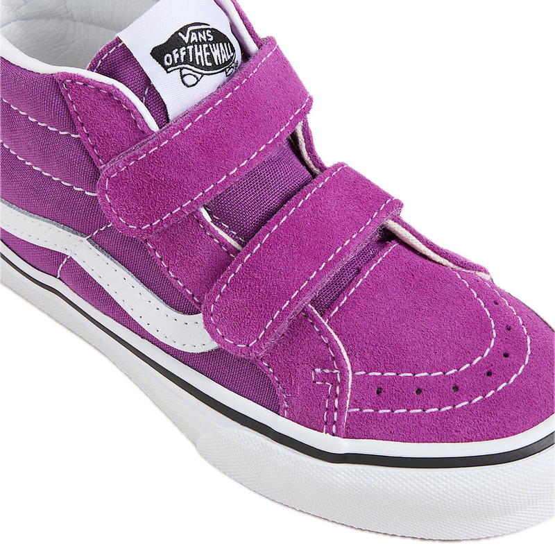 Koop de Vans Sk8-Mid Reissue Velcro Kids Purple 4 tm 8 jaar  veilig en snel bij Revert 95 online of kom hem checken in de winkel in Haarlem.