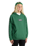 Koop het Vans Boxed Hooded Sweater Fairway Kids veilig en snel bij Revert 95 online of kom hem checken in de winkel in Haarlem.