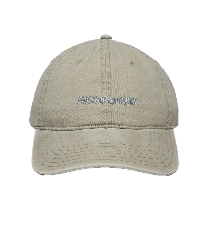 Fucking Awesome Tonal Little Stamp Logo 6 panel Hat