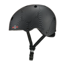 Pro-Tec Low Pro x Spitfire skatehelm in Black Swirl, SLIMTECH CORE EPS Matrix Foam met uniek swirl patroon en 17-delig fit kit, triple gecertificeerd voor skate en fiets, verkrijgbaar bij Revert 95 Haarlem