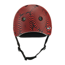 Pro-Tec Low Pro x Spitfire skatehelm in Black Swirl, SLIMTECH CORE EPS Matrix Foam met uniek swirl patroon en 17-delig fit kit, triple gecertificeerd voor skate en fiets, verkrijgbaar bij Revert 95 Haarlem