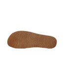 Reef Cushion Vista dames sandaal in Black/Natural met PVC-vrije vegan leren bandjes en anatomisch high-energy rebound voetbed, verkrijgbaar bij Revert 95 Haarlem