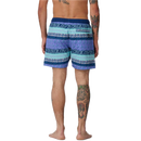 Santa Cruz Heights Swimshorts in Winkowski Vertigo, 100% polyester stretch microfibre zwemshort met all over Winkowski Vertigo print elasticated waistband 17 inch outseam side entry pockets en back welt pocket, verkrijgbaar bij Revert 95 Haarlem