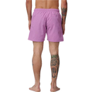 Santa Cruz Classic Dot Swimshort, 100% nylon zwemshort met elasticated waistband 17 inch outseam side en back pockets en all over Aqua React Classic Dot print zichtbaar bij nat verkrijgbaar in Purple Haze Black en Rich Navy, verkrijgbaar bij Revert 95 Haarlem