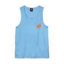 Santa Cruz Partial Dot Vest, 100% organic cotton 180gsm jersey sleeveless tank vest met Partial Dot graphic op chest en back in regular fit verkrijgbaar in Black Mint en Teal, verkrijgbaar bij Revert 95 Haarlem

