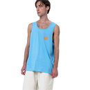 Santa Cruz Partial Dot Vest, 100% organic cotton 180gsm jersey sleeveless tank vest met Partial Dot graphic op chest en back in regular fit verkrijgbaar in Black Mint en Teal, verkrijgbaar bij Revert 95 Haarlem
