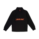 Santa Cruz Youth Classic Fade 1/4 Zip in de kleuren Black en Sapphire, verkrijgbaar bij Revert 95 Haarlem