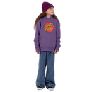 Santa Cruz Youth Classic Dot Hoodie in de kleur Fresh Purple, verkrijgbaar bij Revert 95 Haarlem