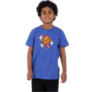 Santa Cruz Youth Dot Guy TTE T-Shirt in de kleuren Sapphire en Black, verkrijgbaar bij Revert 95 Haarlem