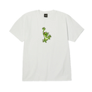 HUF Stuck On You T-Shirt in White, 100% katoen regular fit crew neck tee met screen printed Stuck On You artwork op center chest en woven HUF label op interior neck, verkrijgbaar bij Revert 95 Haarlem