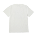 HUF Stuck On You T-Shirt in White, 100% katoen regular fit crew neck tee met screen printed Stuck On You artwork op center chest en woven HUF label op interior neck, verkrijgbaar bij Revert 95 Haarlem