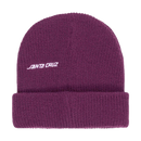 Santa Cruz Youth Hand Dude Beanie in de kleur Fresh Purple, verkrijgbaar bij Revert 95 Haarlem